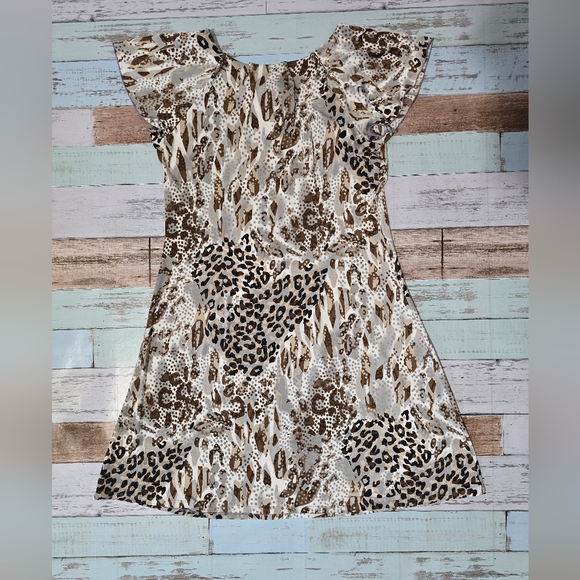 Knee length leopard print dress - Picture 5 of 5